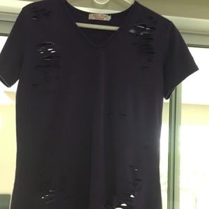 Funky cut out t shirts